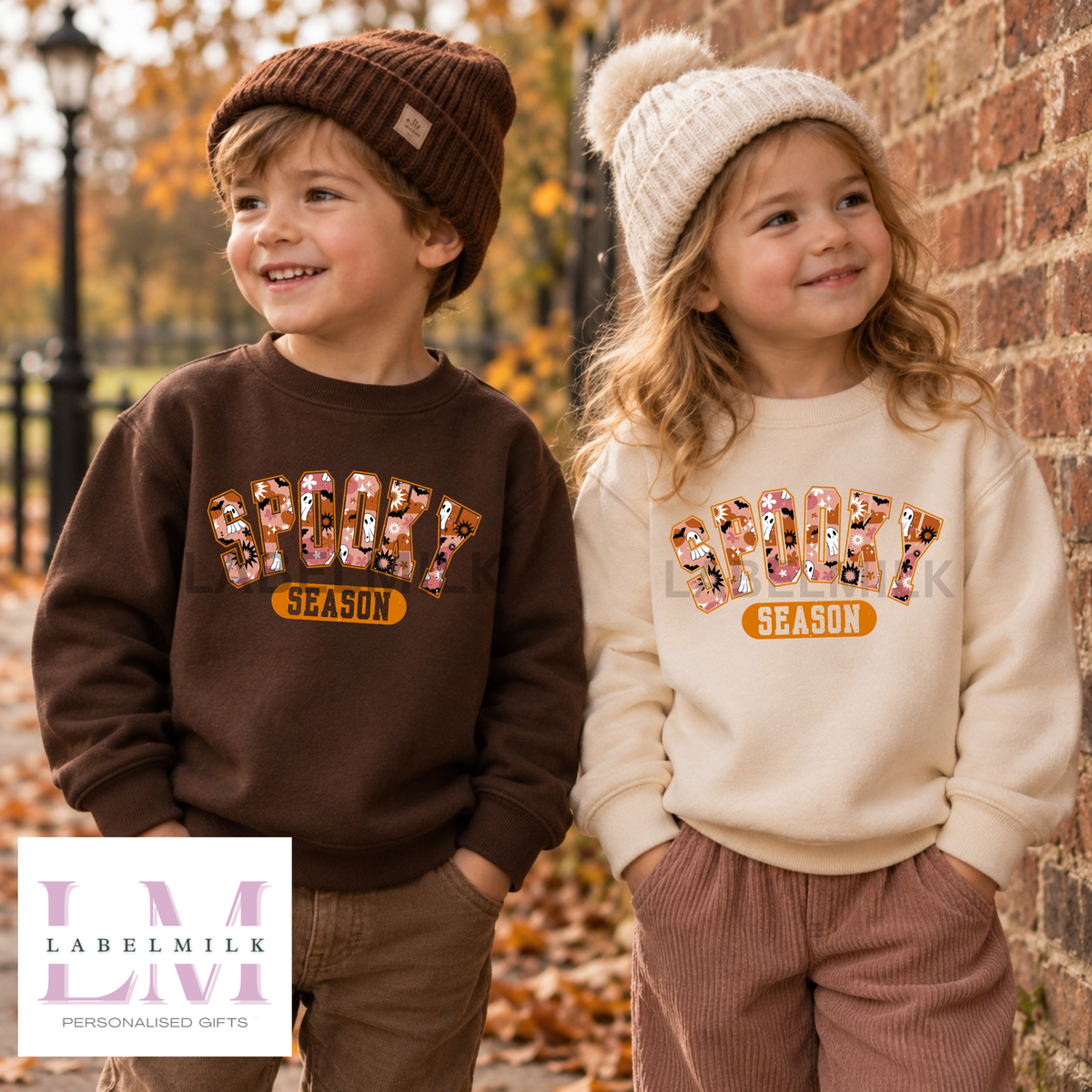 Spooky Season Sweatshirt - Kids Halloween Jumper