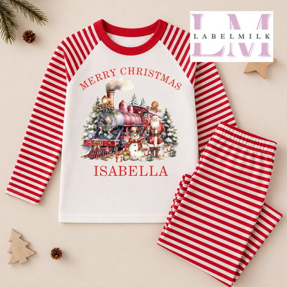 Personalised Christmas Pyjamas - Kids Christmas Pyjamas