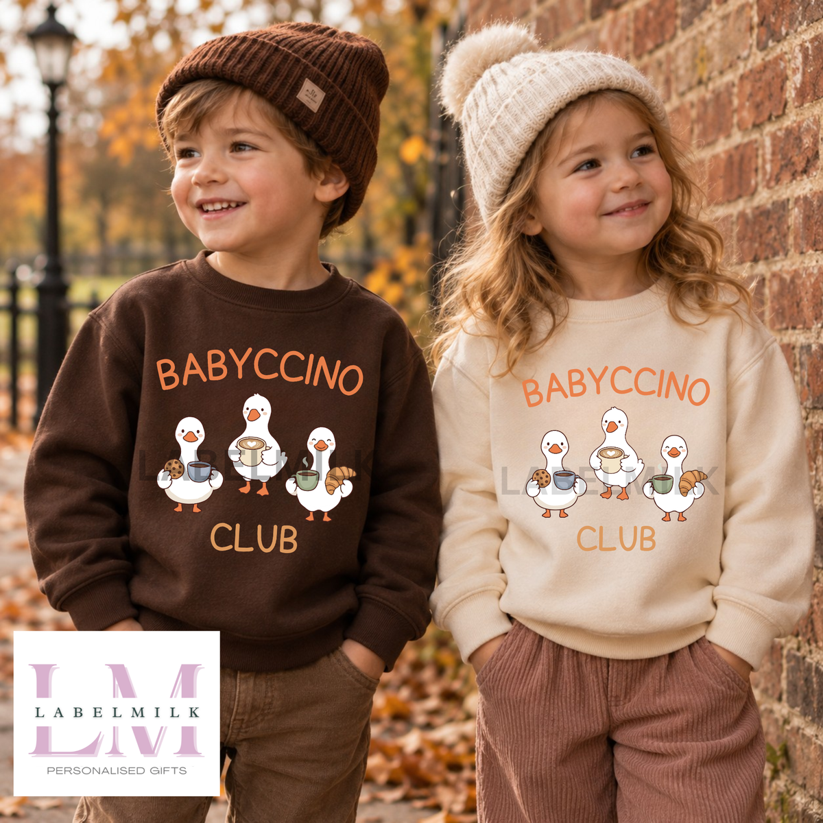 Babyccino Club Sweatshirt - Kids Coffee Jumper