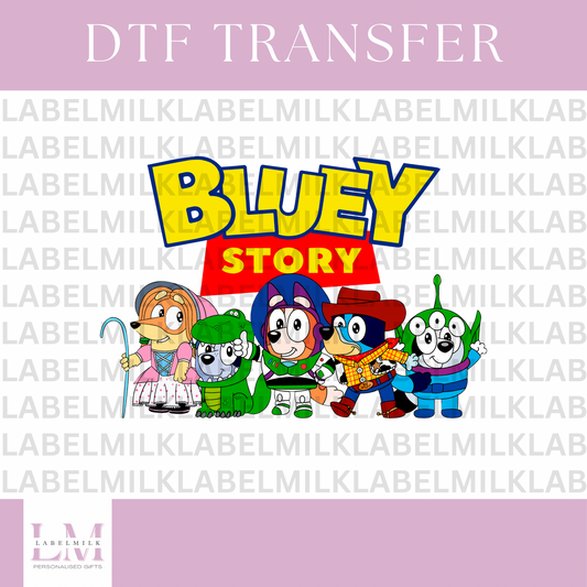 DTF Transfers - Toy Story Bluey