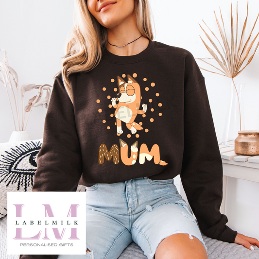 Adult Bluey Mum Jumper