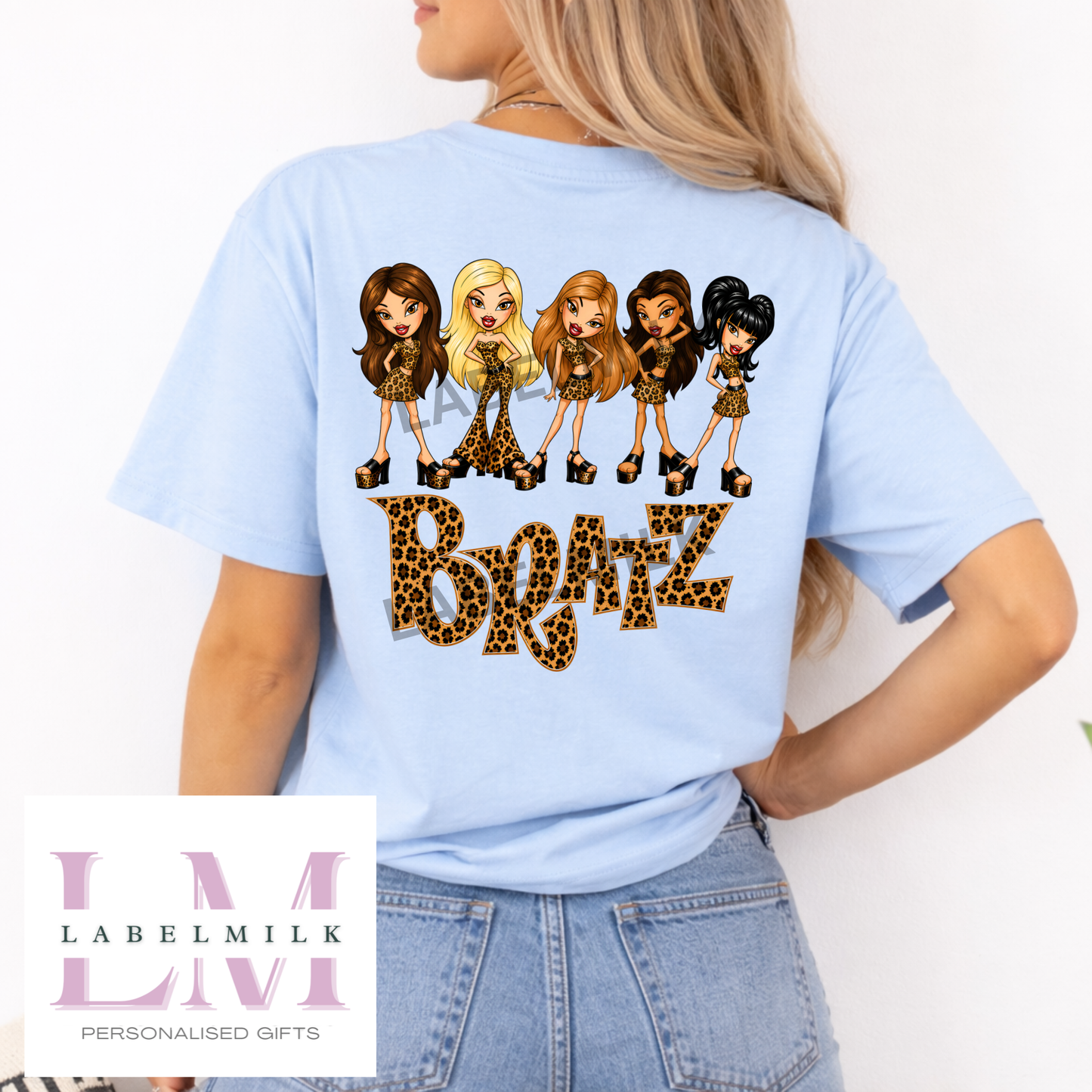 Bratz Y2K T-Shirt - Leopard Print