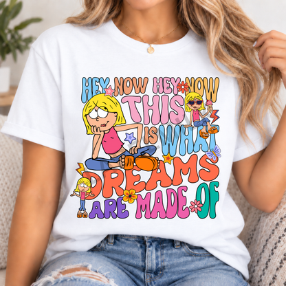 Adults Lizzie McQuire T-Shirt - Retro Vintage