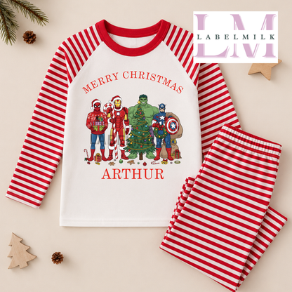 Personalised Christmas Pyjamas - Kids Christmas Pyjamas