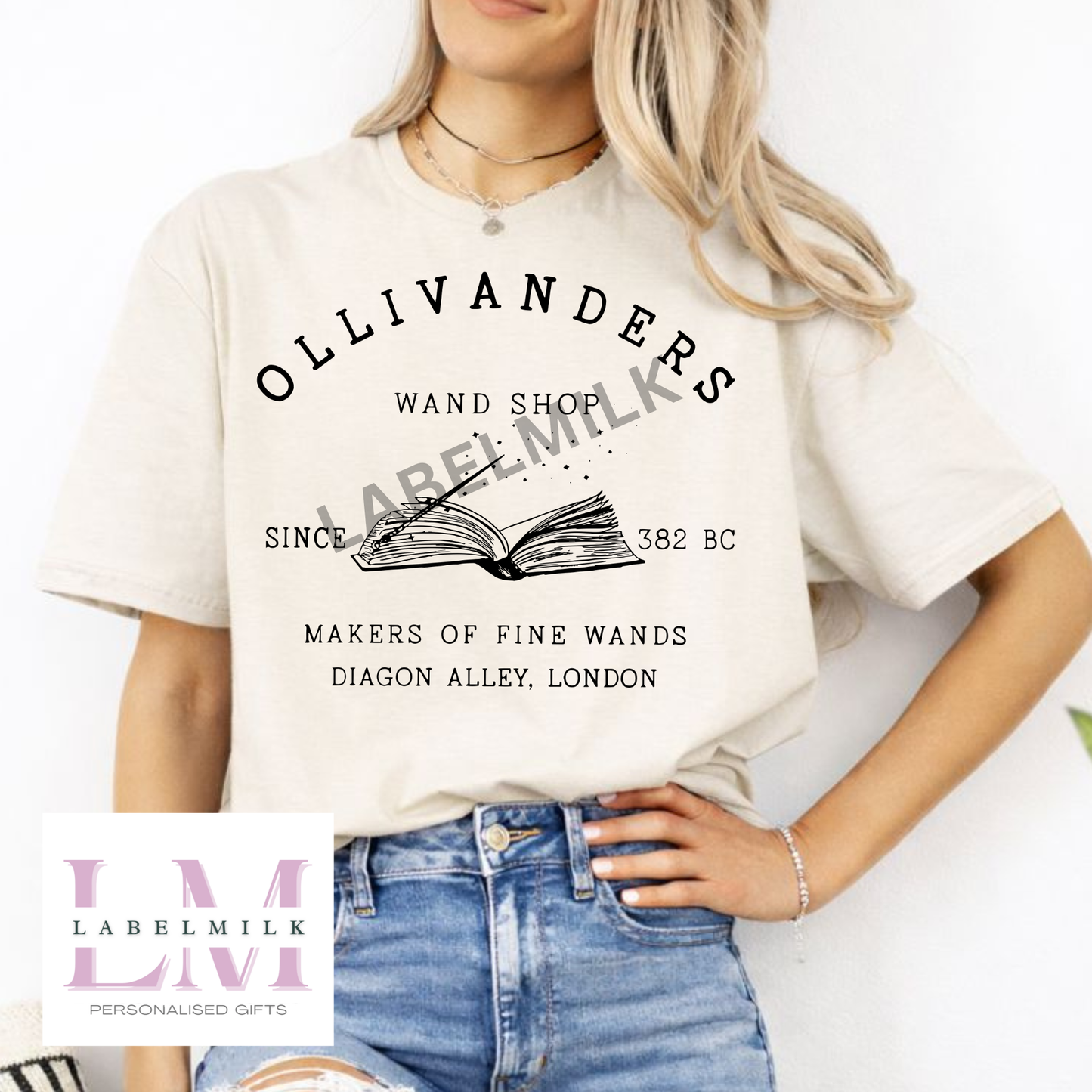 Adults Olivanders Wand Shop T-Shirt