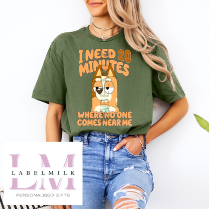 Blue Dog 20 Minutes T-Shirt