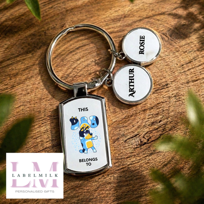 Personalised Keyring - This Daddy Belongs To…