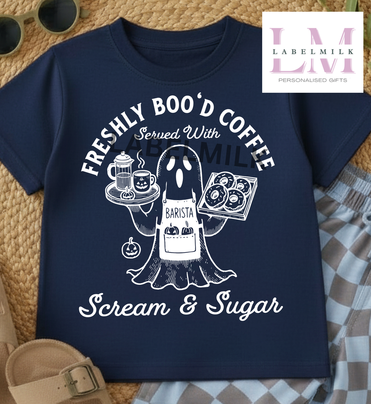 Just Boo’d Coffee - Kids Halloween T-Shirt