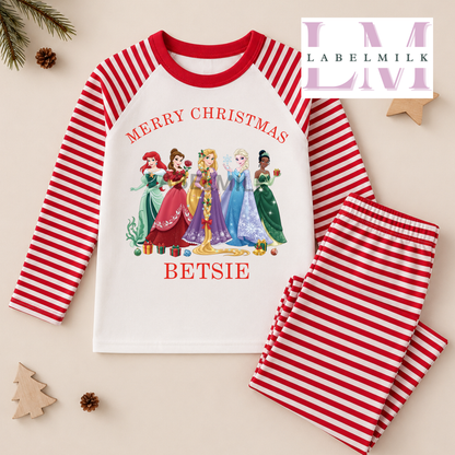 Personalised Christmas Pyjamas - Kids Christmas Pyjamas