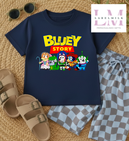 Bluey X Toy Story T-Shirt