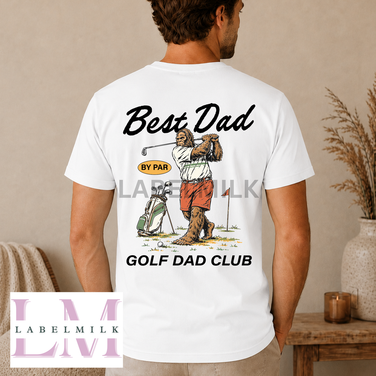 Best Dad By Par T-Shirt - Men’s Golfing Top - Dad Gift