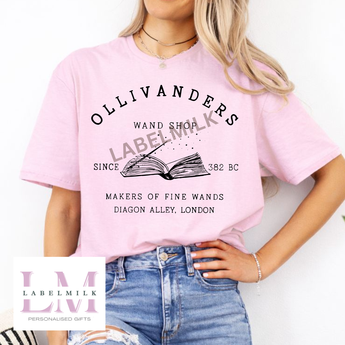 Adults Olivanders Wand Shop T-Shirt
