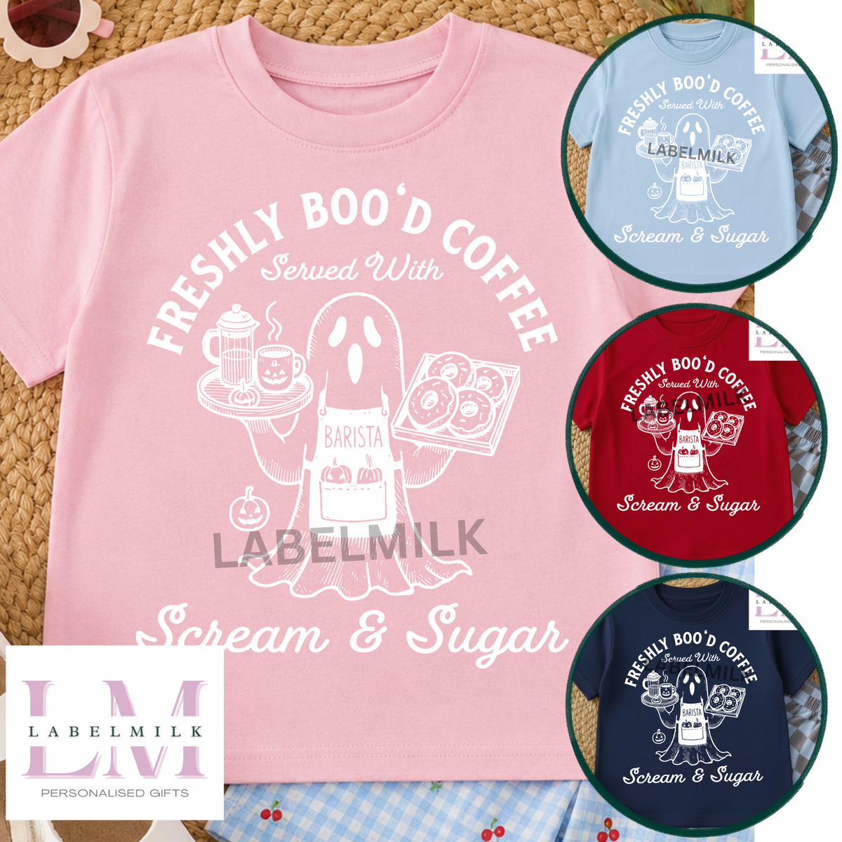 Just Boo’d Coffee - Kids Halloween T-Shirt