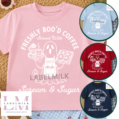 Just Boo’d Coffee - Kids Halloween T-Shirt