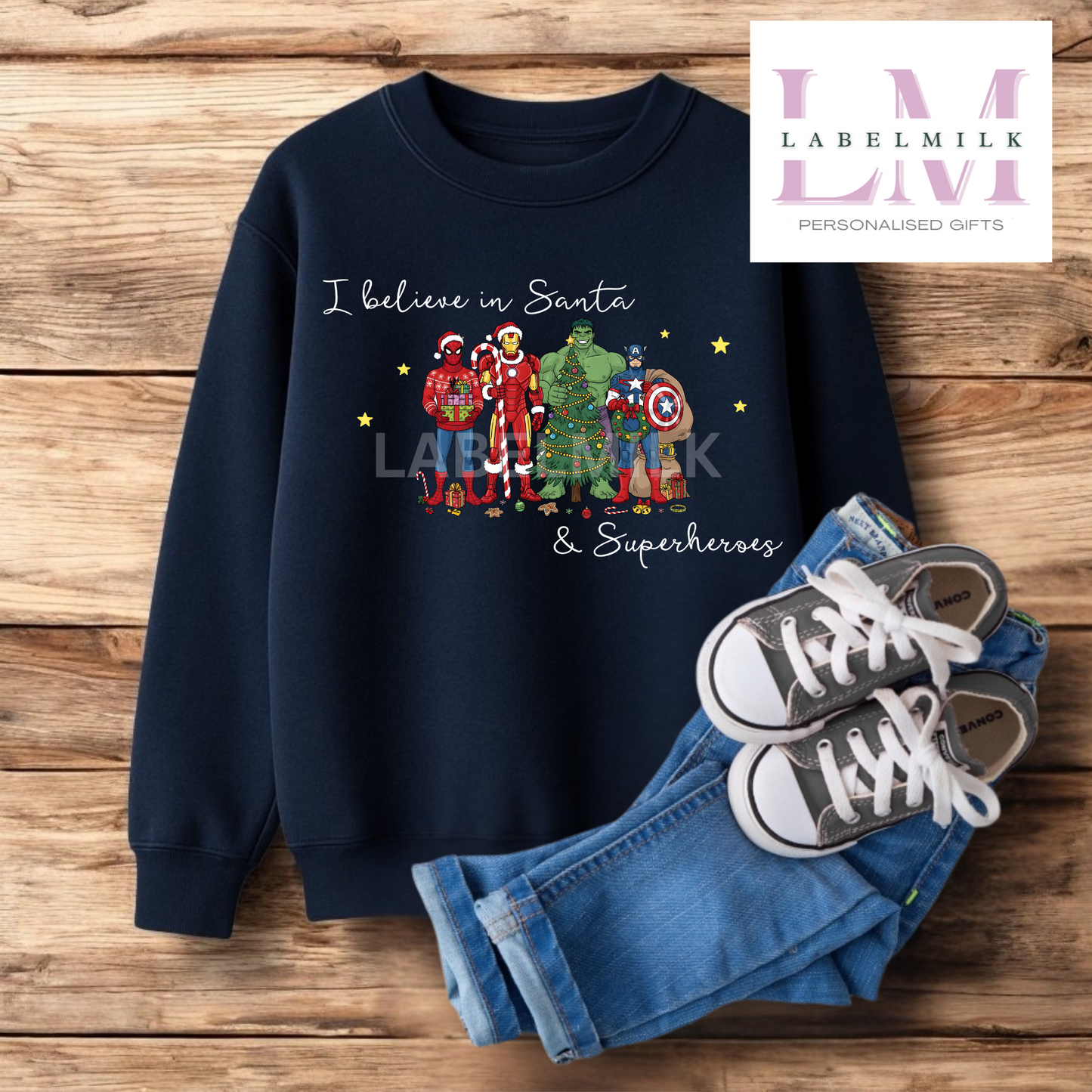 Kids Cars Christmas Jumper