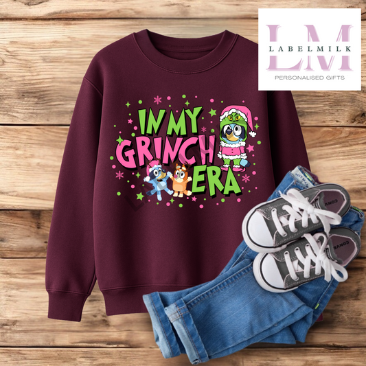 Kids Bluey Christmas Jumper