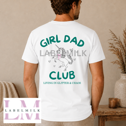 Girl Dad Club - Men’s Funny Dad T-Shirt