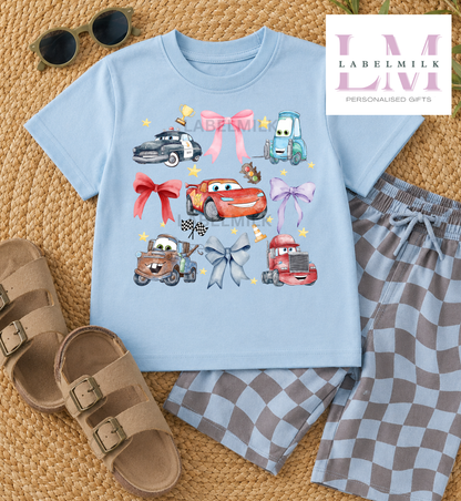 McQueen Bows T-Shirt Kids - Cars