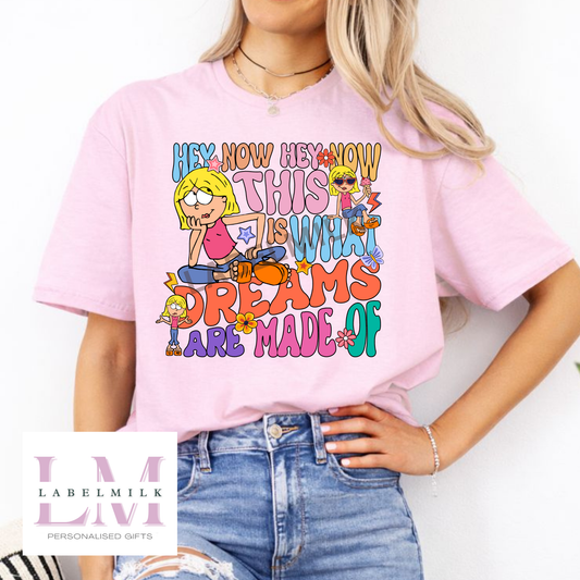 Adults Lizzie McQuire T-Shirt - Retro Vintage