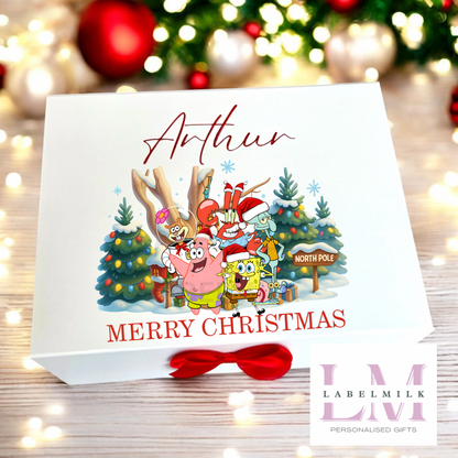 Personalised Christmas Eve Box - Santa Letter - Nice List Certificate - Christmas Medal - Paw Patrol