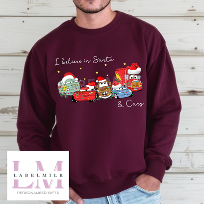 Adult Cars Christmas Jumper