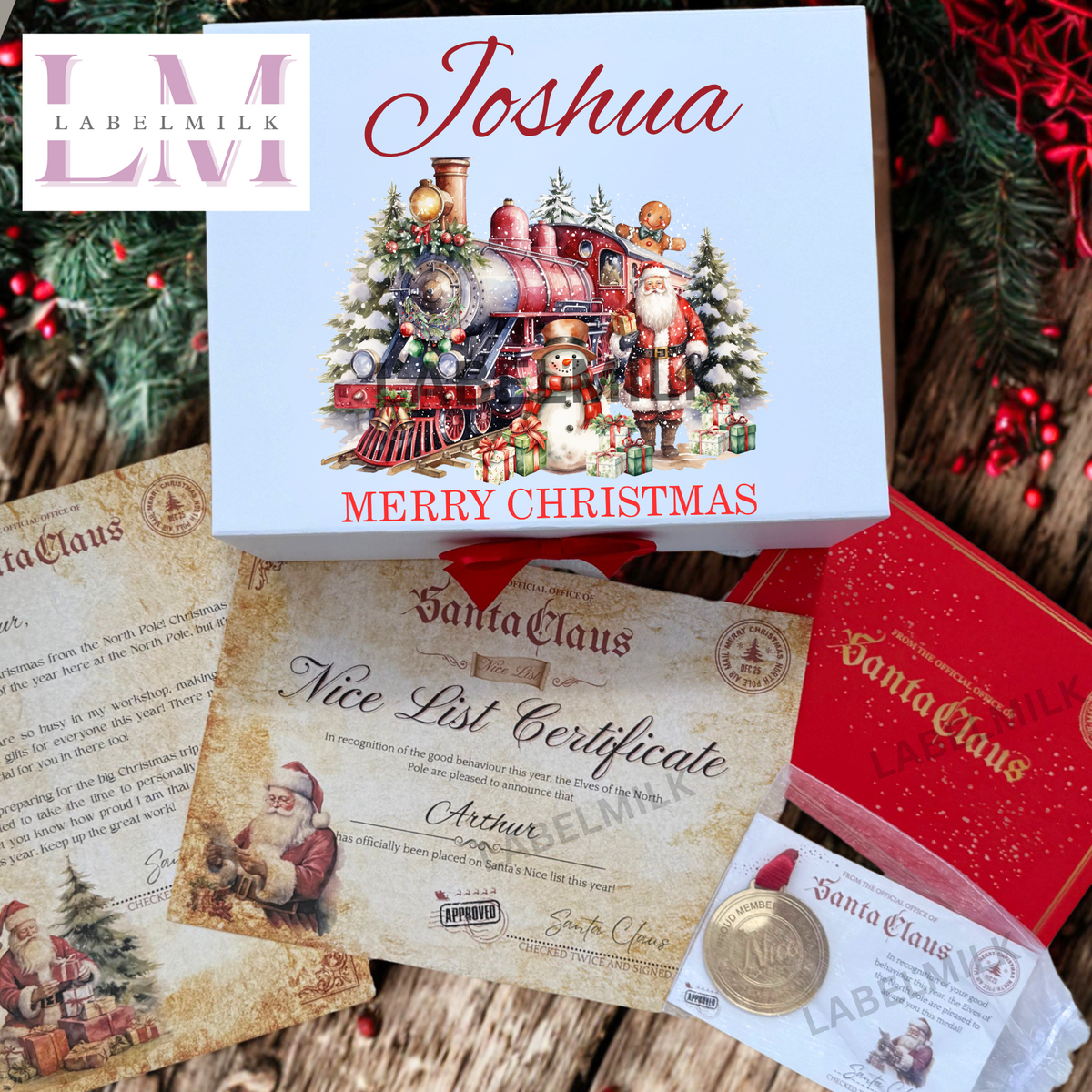 Personalised Christmas Eve Box - ALL DESIGNS - Kids Christmas Gift