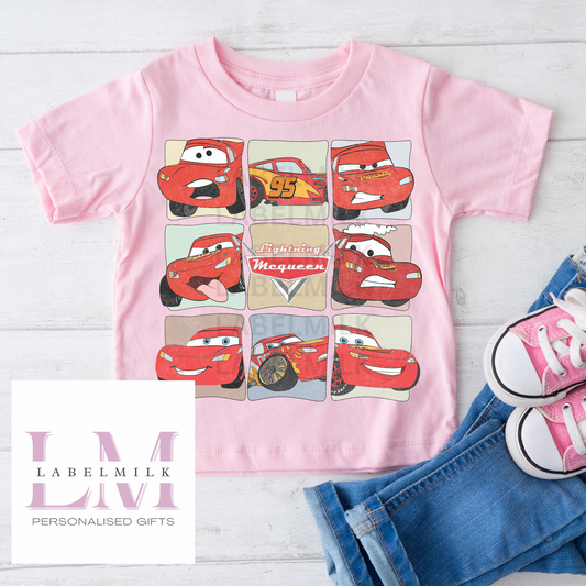 McQueen T-Shirt Kids Cars