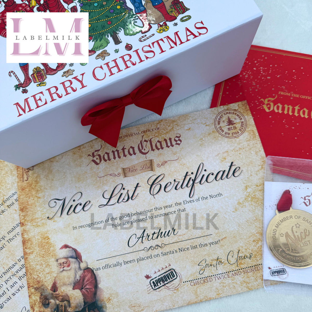 Personalised Christmas Eve Box - ALL DESIGNS - Kids Christmas Gift