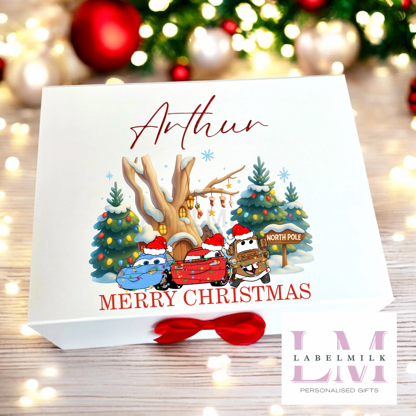 Personalised Christmas Eve Box - Santa Letter - Nice List Certificate - Christmas Medal - Paw Patrol