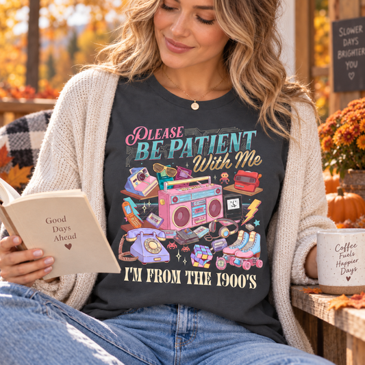 Retro 1900s T-Shirt - Funny Adult T-Shirt Y2K