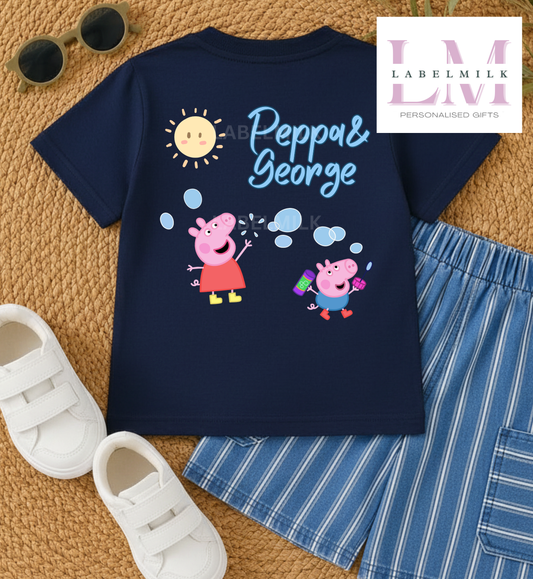 Peppa & George Pig T-Shirt