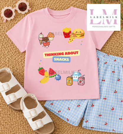 Thinking About Snacks T-Shirt