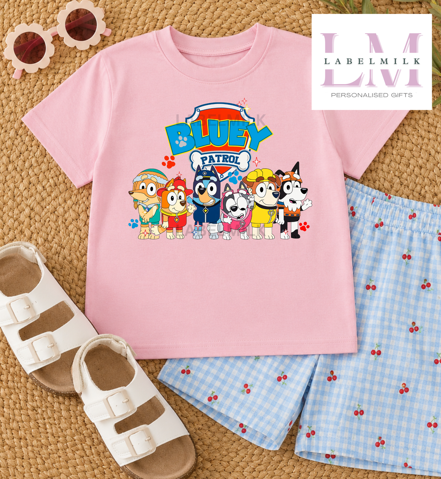 Paw Patrol X Bluey T-Shirt