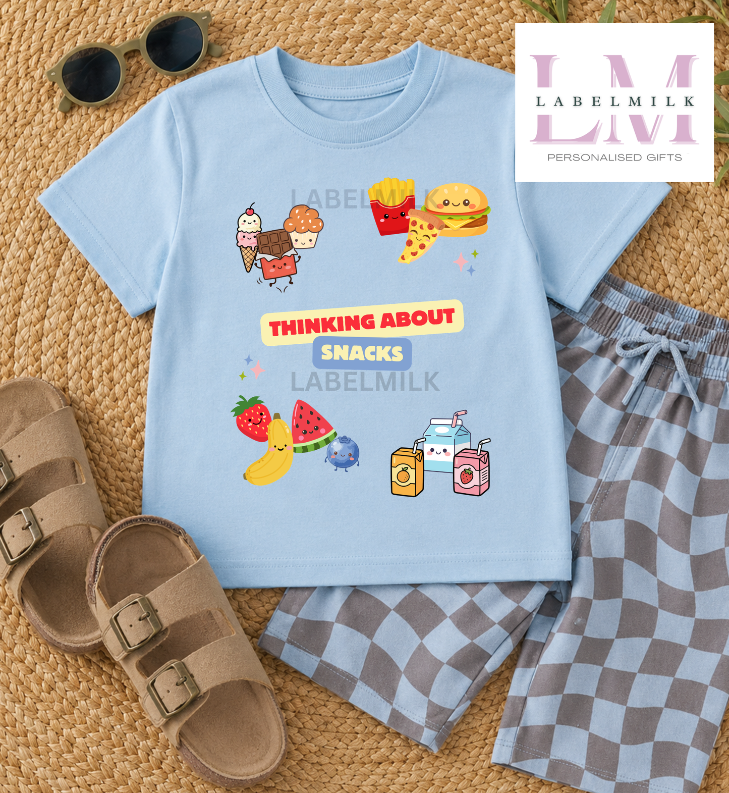 Thinking About Snacks T-Shirt