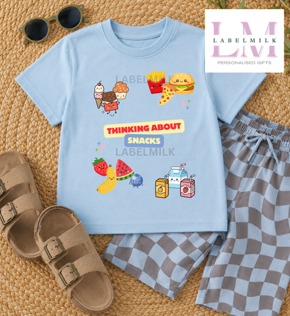 Thinking About Snacks T-Shirt