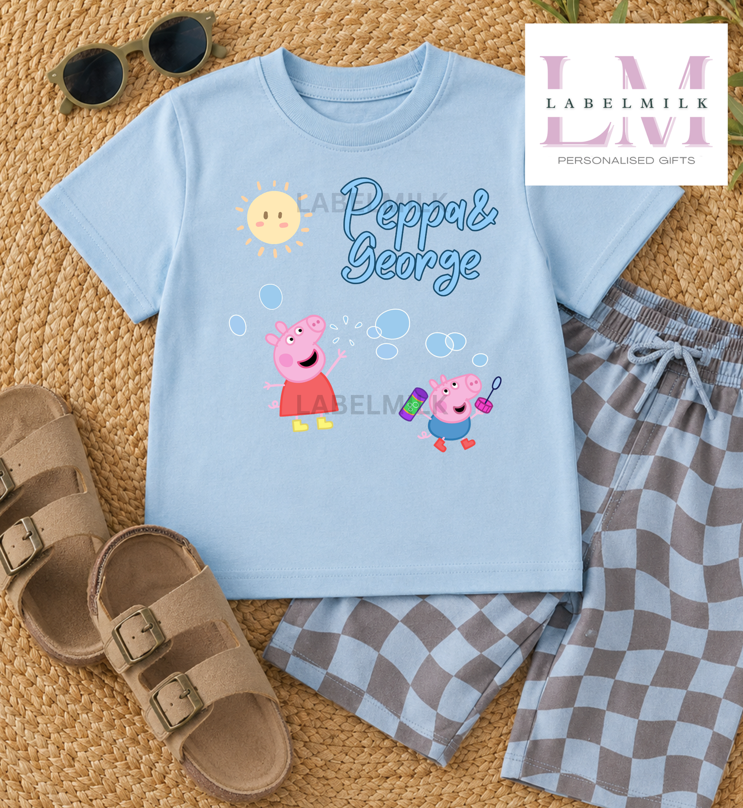 Peppa & George Pig T-Shirt