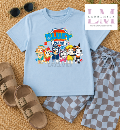 Paw Patrol X Bluey T-Shirt