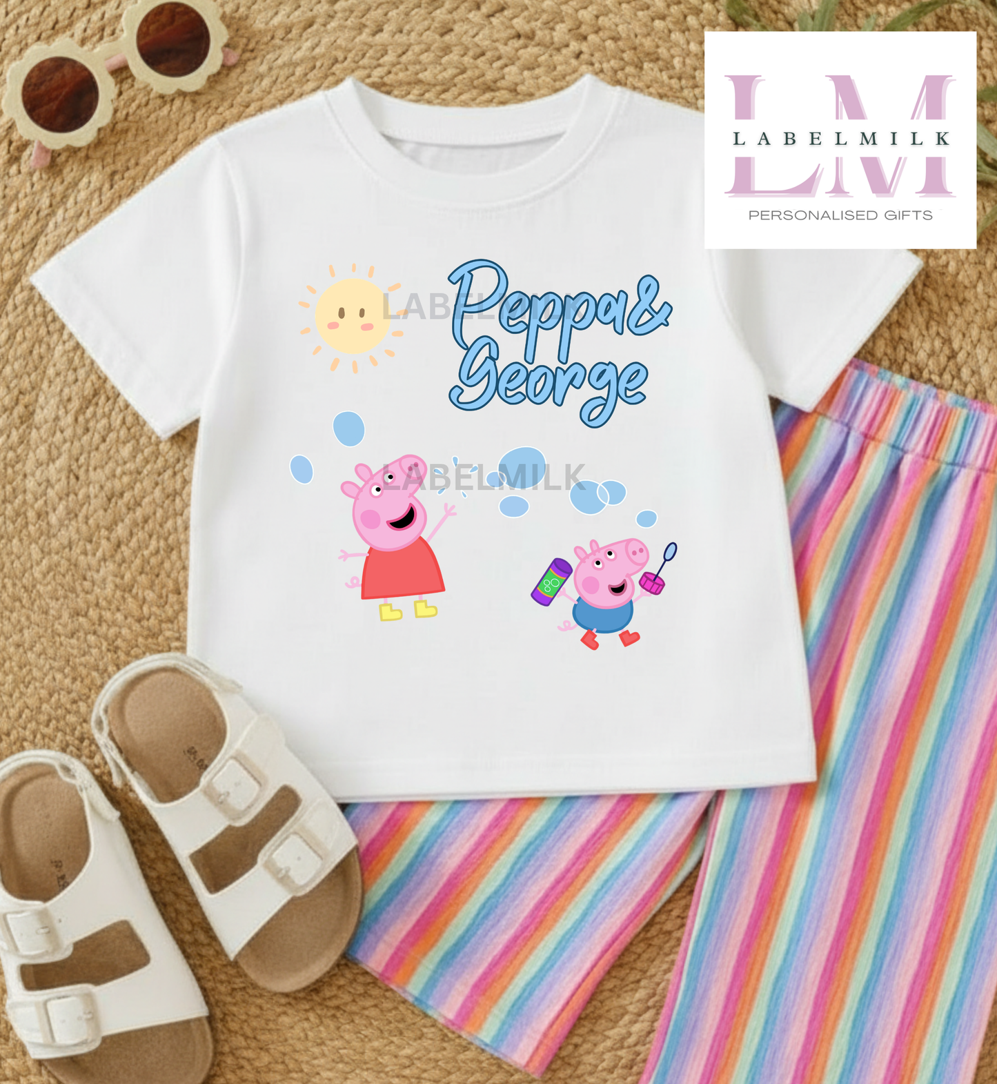 Peppa & George Pig T-Shirt