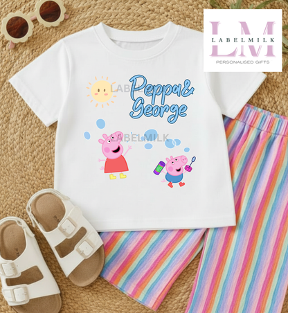 Peppa & George Pig T-Shirt