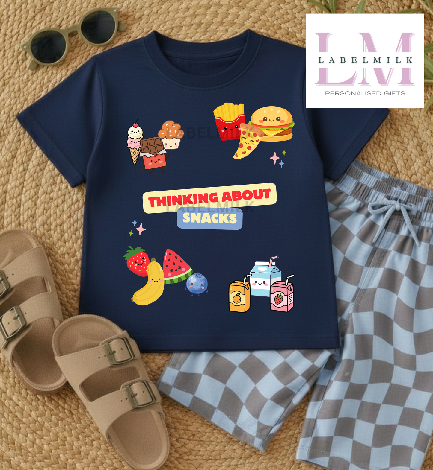Thinking About Snacks T-Shirt