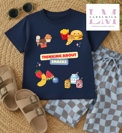 Thinking About Snacks T-Shirt