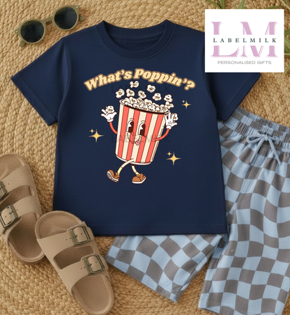 What’s Poppin’? Popcorn T-Shirt