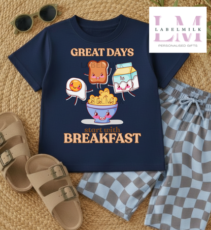 Great Days T-Shirt - Breakfast