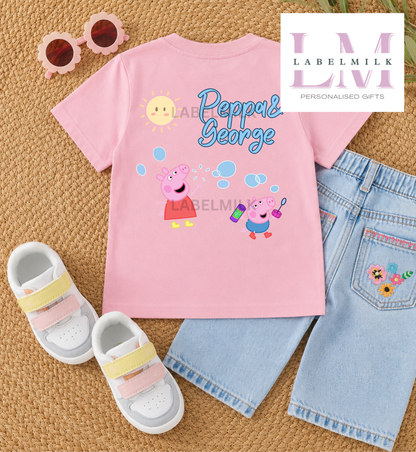 Peppa & George Pig T-Shirt