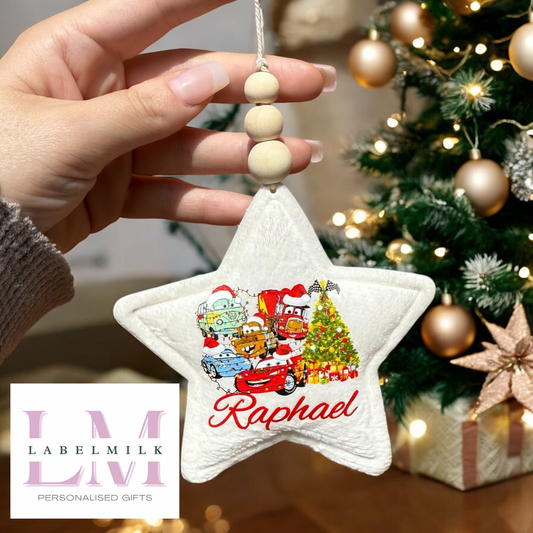 Personalised Cars Christmas Bauble