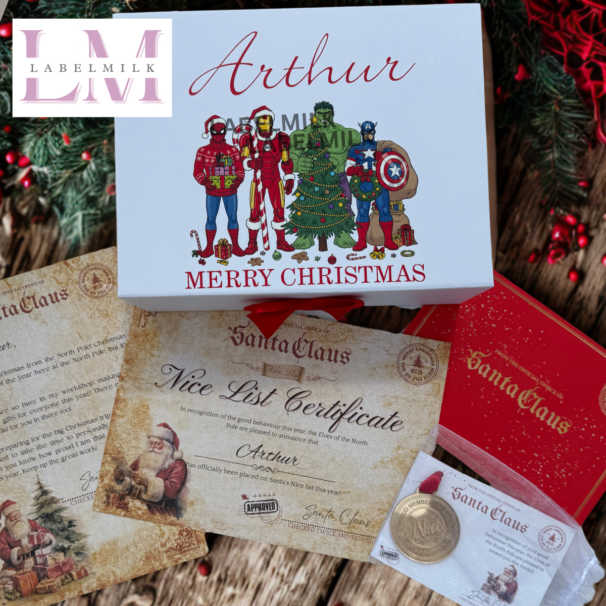 Personalised Christmas Eve Box - ALL DESIGNS - Kids Christmas Gift
