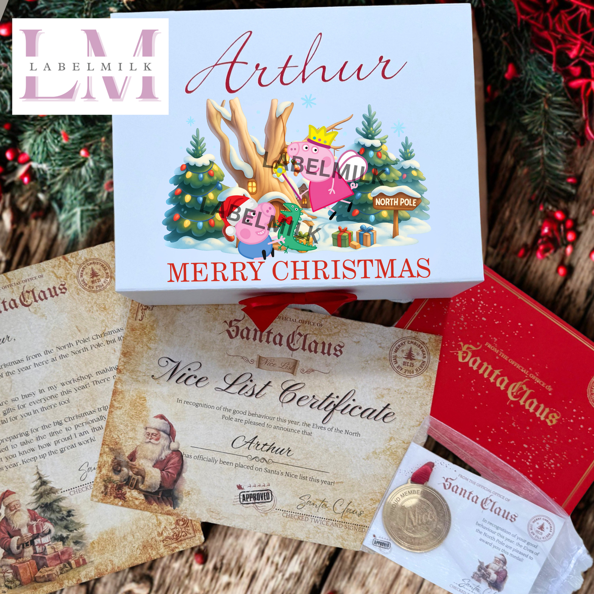 Personalised Christmas Eve Box - ALL DESIGNS - Kids Christmas Gift