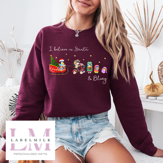Adult Bluey Christmas Jumper
