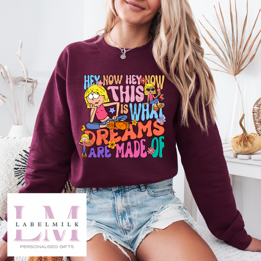 Lizzie Dreams Jumper, Lizzie McGuire Sweatshirt
