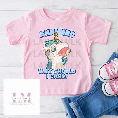 Pink Bluey T-Shirt Kids - All Designs